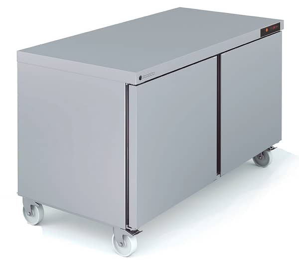 Mesa Grane fría con cajones y 2 puertas Marca CORECO es una elección confiable y versátil, diseñada para cumplir con los estándares más exigentes en entornos comerciales e industriales de alimentos.